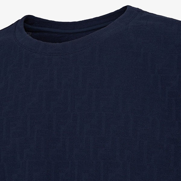 フェンディ Jersey T-shirt半袖クルーネックTシャツ 偽物 3色 FY0936AN1TF0TX8